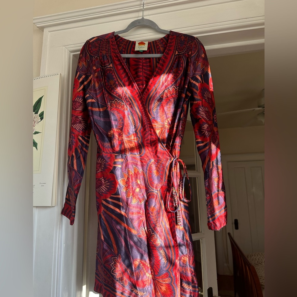 FARM Rio Macaw Arabesque Minidress - Picture 4 of 7